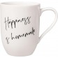 Изящна чаша с дръжка Happiness is homemade, 280 мл
