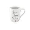 Чаша с надпис  - "Live Love Laugh"