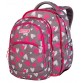 BACKPACK TARGET 2IN1 CURVED GREY HEARTS