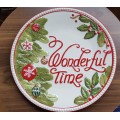 Коледно релефно плато Wonderful time 260 mm Коледно релефно плато Wonderful time 260 mm