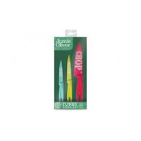 Jamie Oliver Funky 3 Piece Knife Set