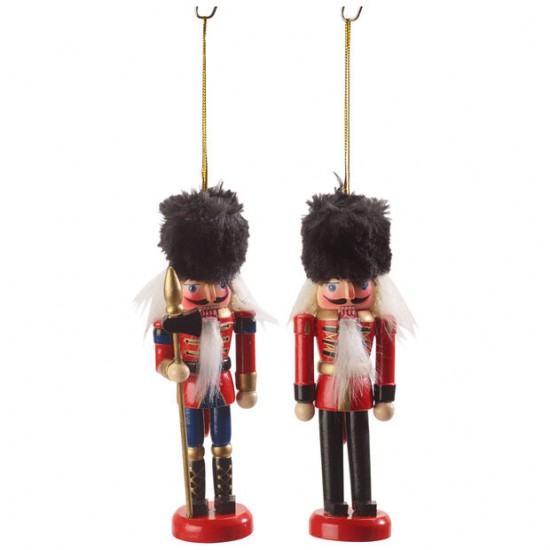 Winter Collage Accessories Висящ орнамент, аксесоари - 2 бр
