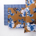 Спален комплект двоен Riviera Bucaneve Blue Cognac
