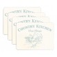 Комплект Подложки за Хранене Country Kitchen 4 части