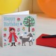 Картичка за рожден ден Red Riding Hood