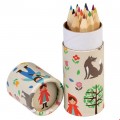 Комплект 12 цветни молива Red Riding Hood Комплект 12 цветни молива Red Riding Hood