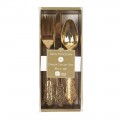 Комплект Прибори Party Porcelain Gold