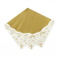 Салфетки Party Porcelain Gold
