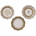 Картонени Чинии Party Porcelain Gold Малки, 12 броя