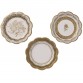 Картонени Чинии Party Porcelain Gold Малки, 12 броя