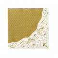 Салфетки Party Porcelain Gold