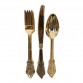 Комплект Прибори Party Porcelain Gold