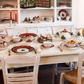 Toy s Delight Сервиз  Breakfast for 2, в червено, 6 части