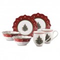 Toy s Delight Сервиз  Breakfast for 2, в червено, 6 части